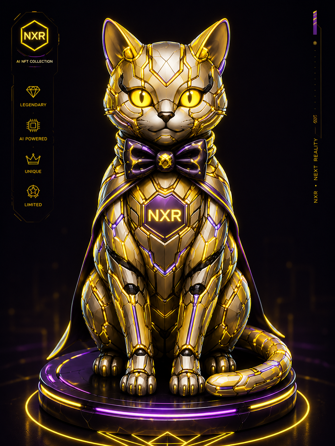 Golden Nexus Cat